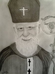 Az idős Szent Márton